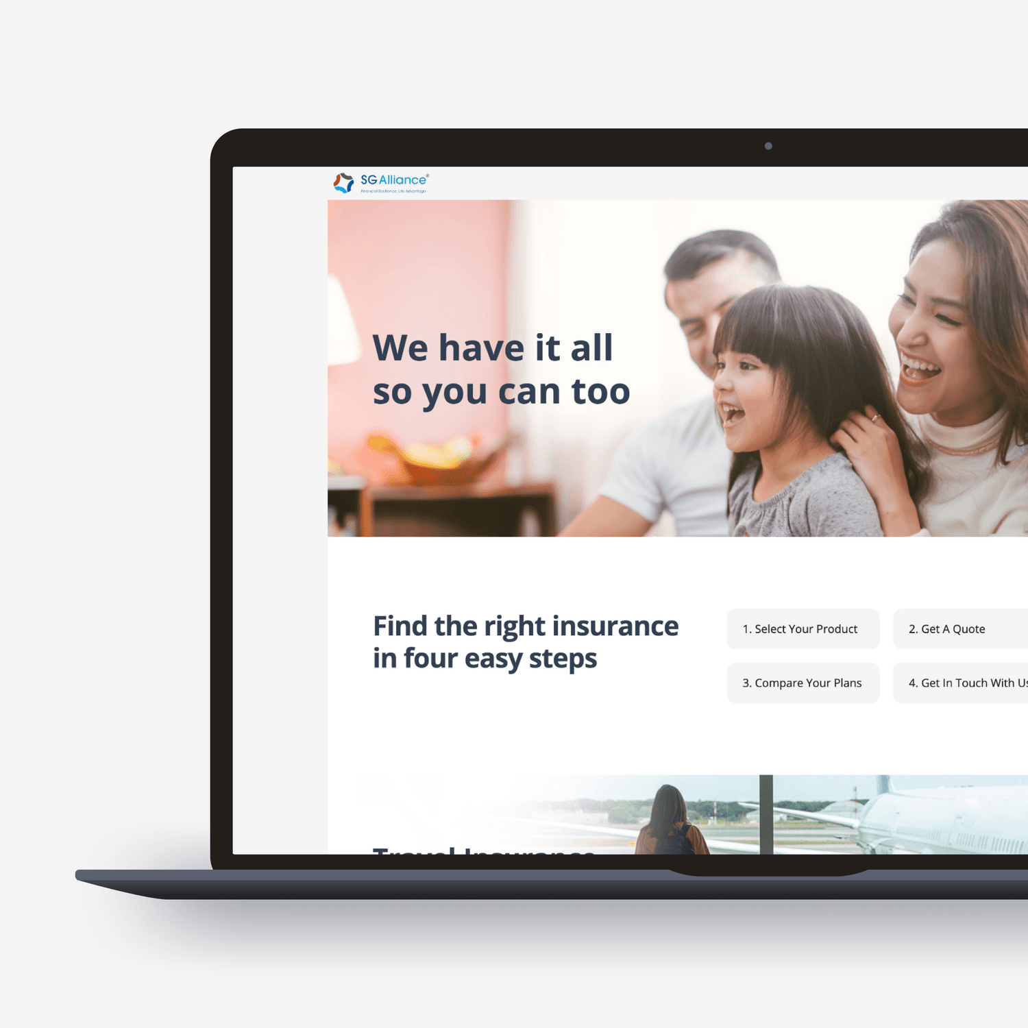 SG Alliance — EasiCompare microsite